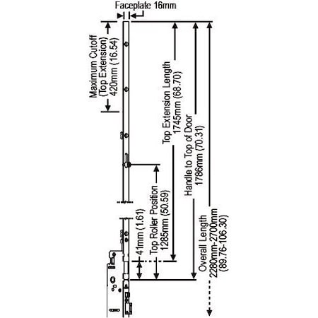 Strybuc Manual Top Roller Ext 850-8778495